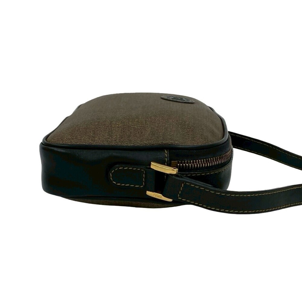 FENDI Black Leather Shoulder Bag - Picture 6 of 10